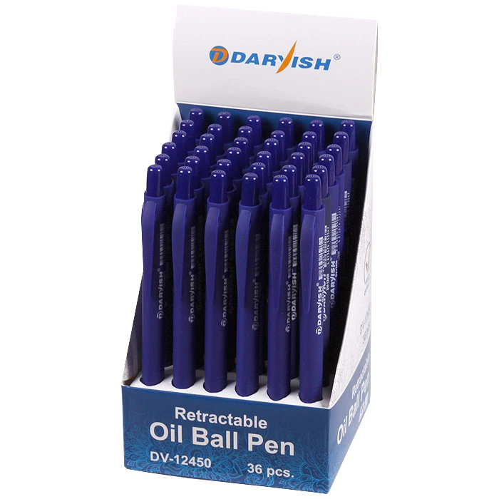 Ручка автоматическая син. "Darvish" корпус синий