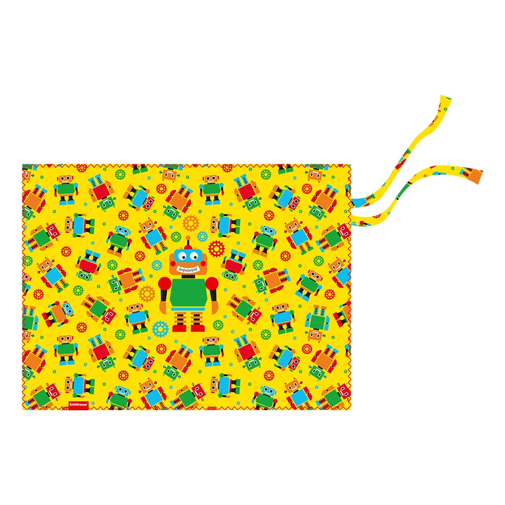 Подкладка настольная текстильная ErichKrause® Kind Robot, A3+