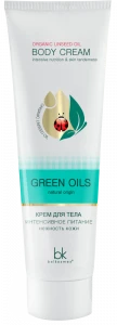 БК GREEN OILS КРЕМ для тела интенсивное питание нежность кожи 100г/24шт
