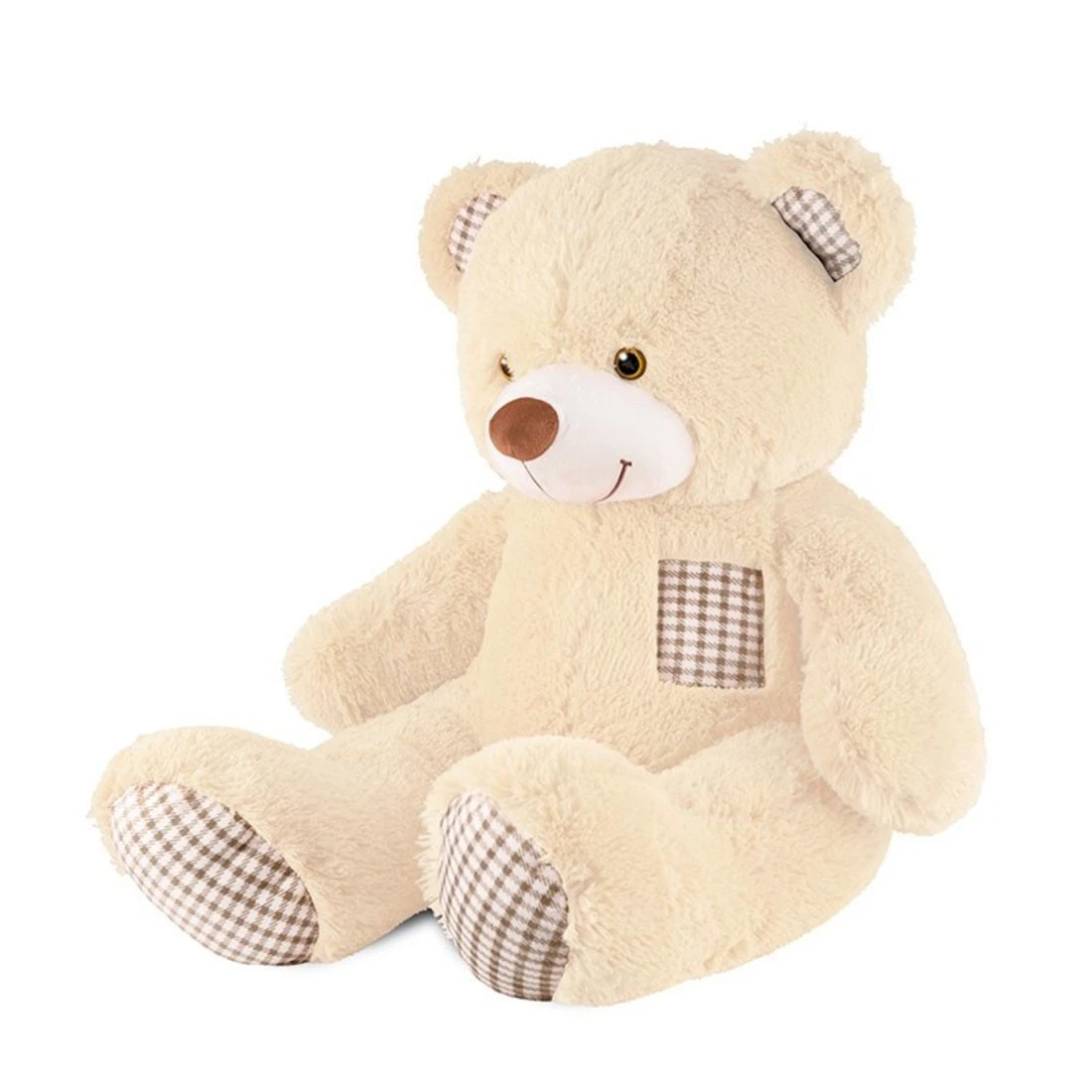 Мягкая Игрушка Maxitoys Молочный Медведь Эдди 62 см.