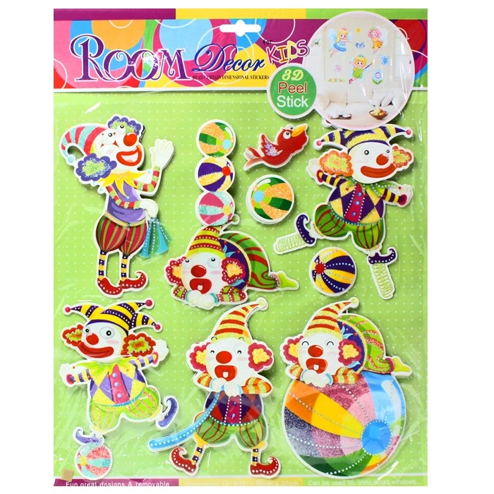 Наклейки для декорирования с объемным 3Dрисунком размер планшета 30*38см