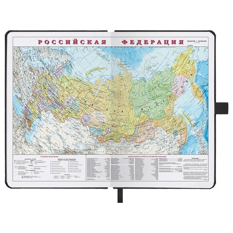 Ежедневник датированный 2023 А5 138x213 мм BRAUBERG "Control", под