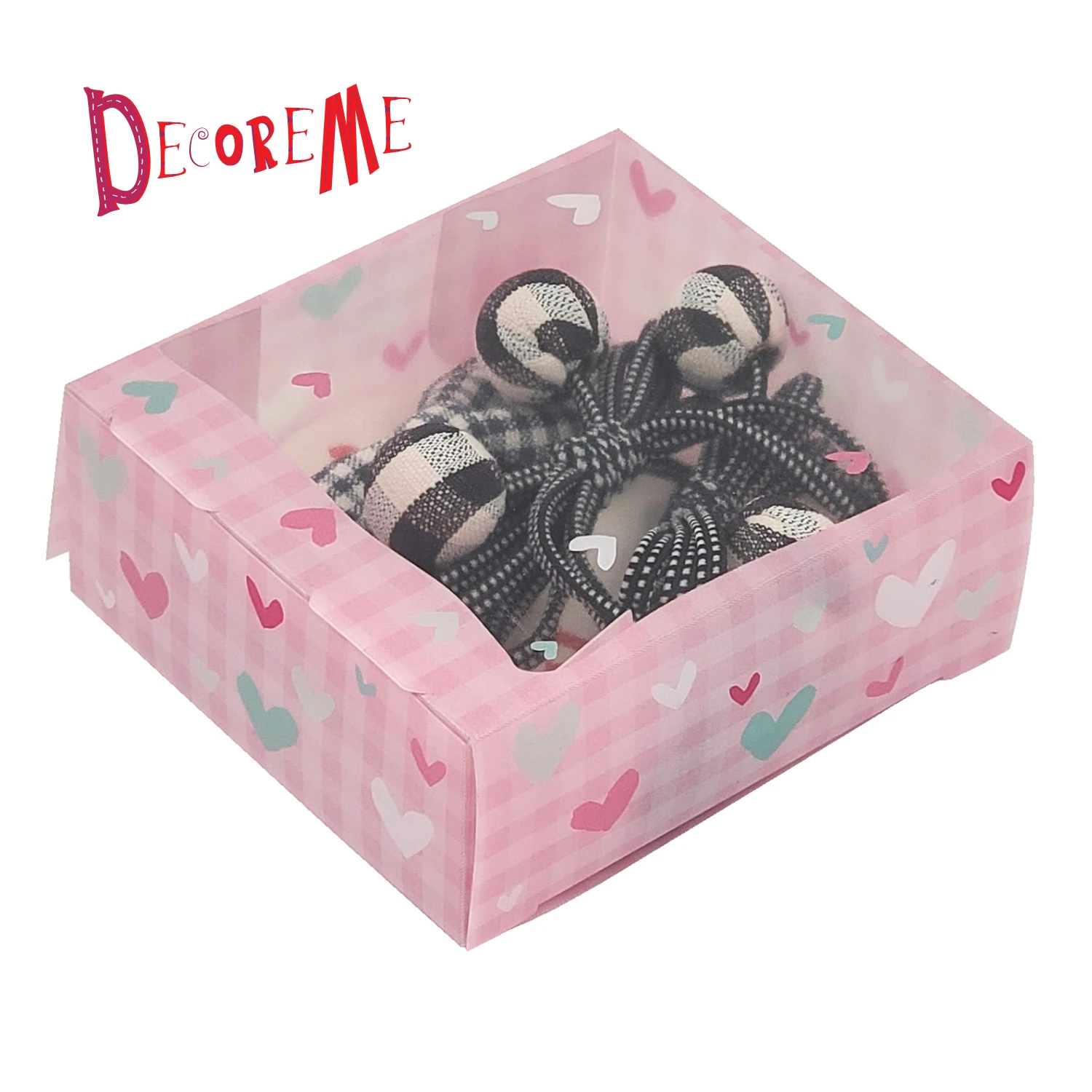 НАБОР АКСЕССУАРОВ ДЛЯ ВОЛОС "ШАРИКИ В ПОЛОСКУ" (РЕЗИНКА И ЗАКОЛКИ) НАБОР АКСЕССУАРОВ ДЛЯ ВОЛОС "ШАРИКИ В ПОЛОСКУ" (РЕЗИНКА И ЗАКОЛКИ)