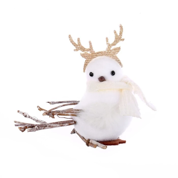 Игрушка «Птенчик на ветке» 9см.