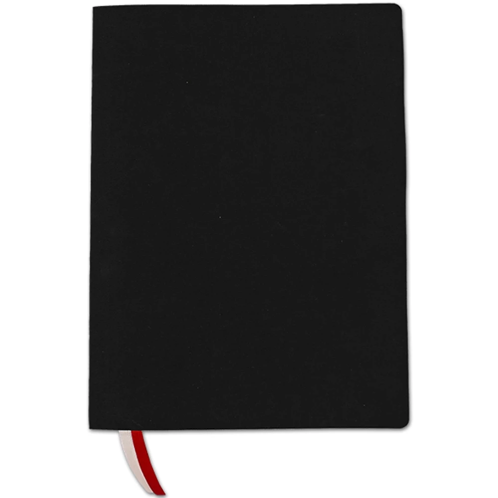 Бизнес-тетрадь в клетку BIG BOSS black, А4 (20.5х27 см) (блок палевая бумага