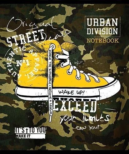 Тетрадь 48 л. кл. скреп. УРБАН А5 мел. карт. выб. УФ-лак конгрев