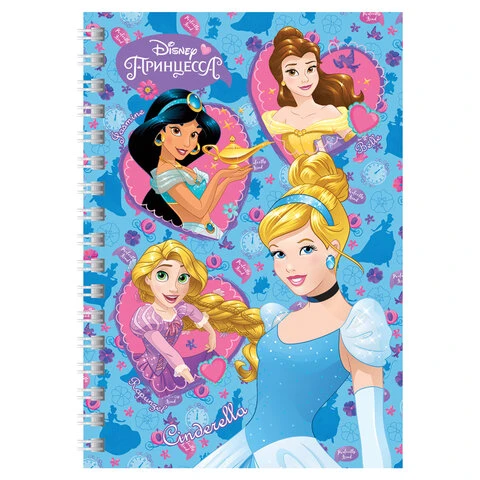 Блокнот МАЛЫЙ ФОРМАТ (150х115 мм) А6, 80 л., гребень, клетка,