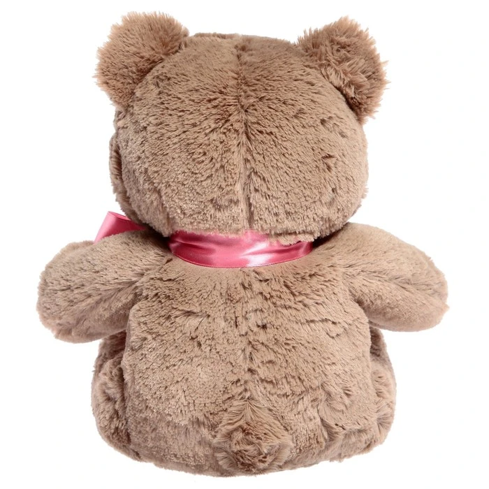 Мягкая игрушка «Медведь Вельвет» тёмный, 33 см