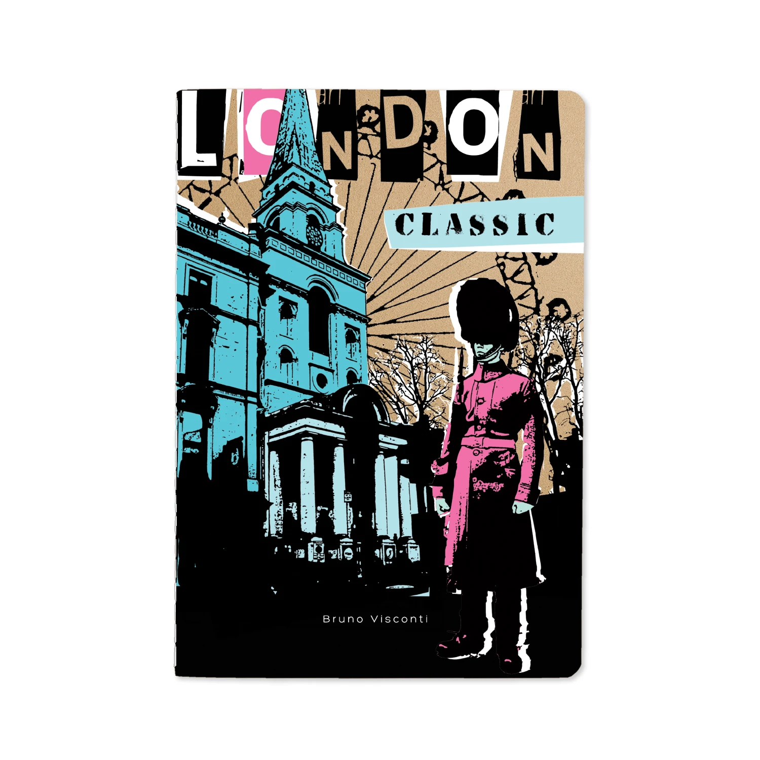 ТЕТРАДЬ А5, Bruno Visconti "LONDON" 40л. клетка ТЕТРАДЬ А5, Bruno Visconti "LONDON" 40л. клетка
