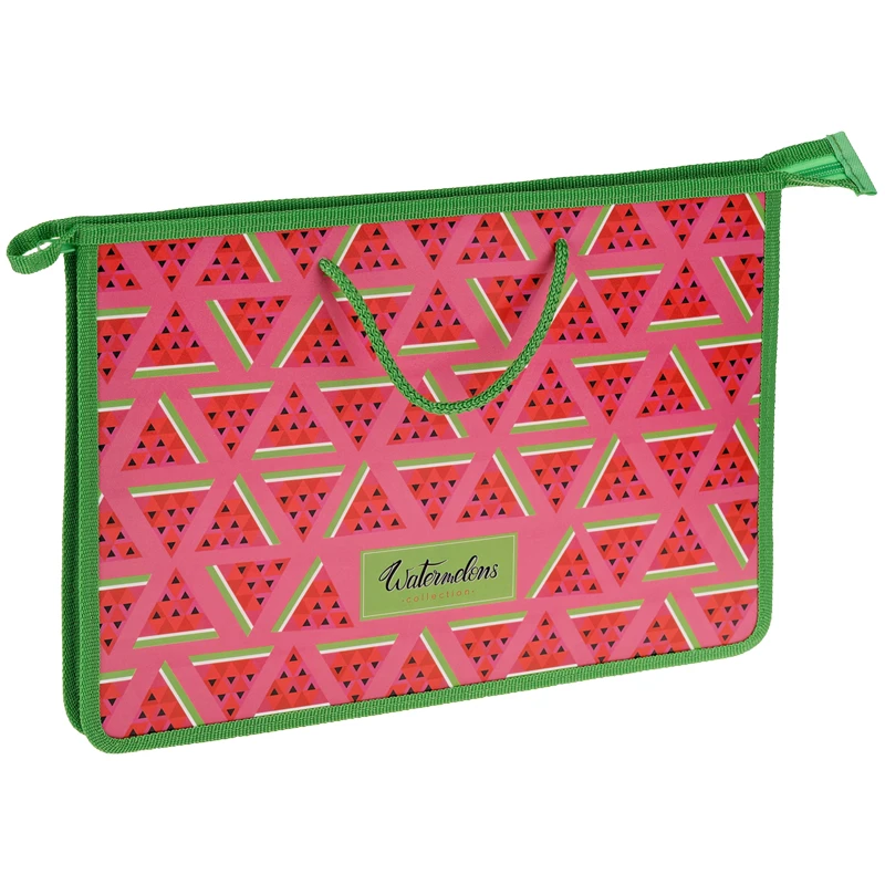 Папка с ручками А4,  ArtSpace "Watermelon", печать на пластике