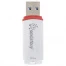Флеш-диск 64 GB, SMARTBUY Crown, USB 2.0, белый, SB64GBCRW-W
