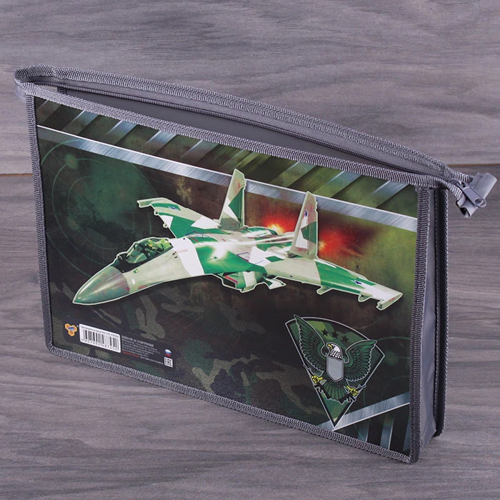 Папка для тетрадей А4 на молнии Штурмовик Папка для тетрадей А4 на молнии Штурмовик
