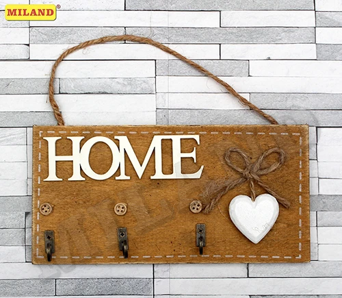 Ключница настенная Дом, милый дом (3 крючка) УД-2469 Ключница настенная Дом, милый дом (3 крючка) УД-2469