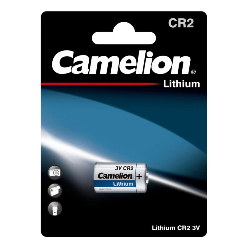 Батарейка Camelion CR2 1шт/бл (CR2-BP1, фото,3В) (2743)