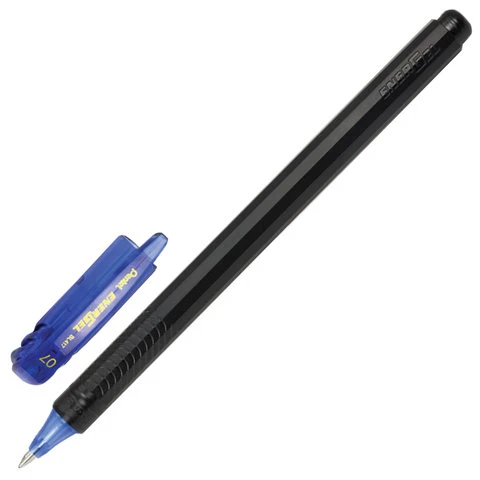 Ручка гелевая PENTEL (Япония) "Energel", СИНЯЯ, корпус черный, узел