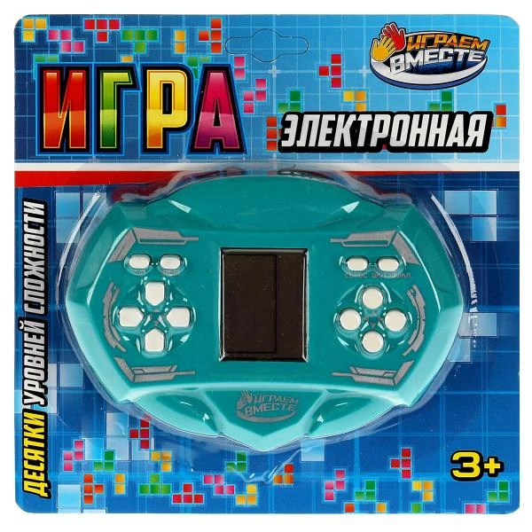 Электронная логическая игра блист.15,5*15,5*3см. ИГРАЕМ ВМЕСТЕ