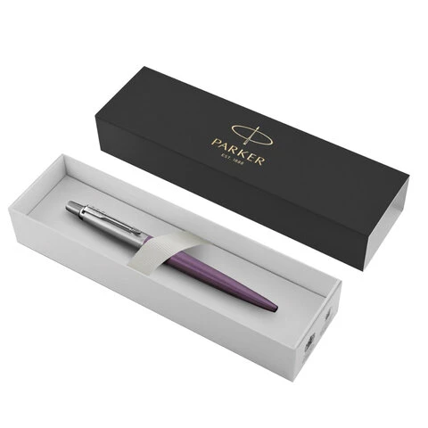 Ручка шариковая PARKER "Jotter Core Victoria Violet CT", корпус