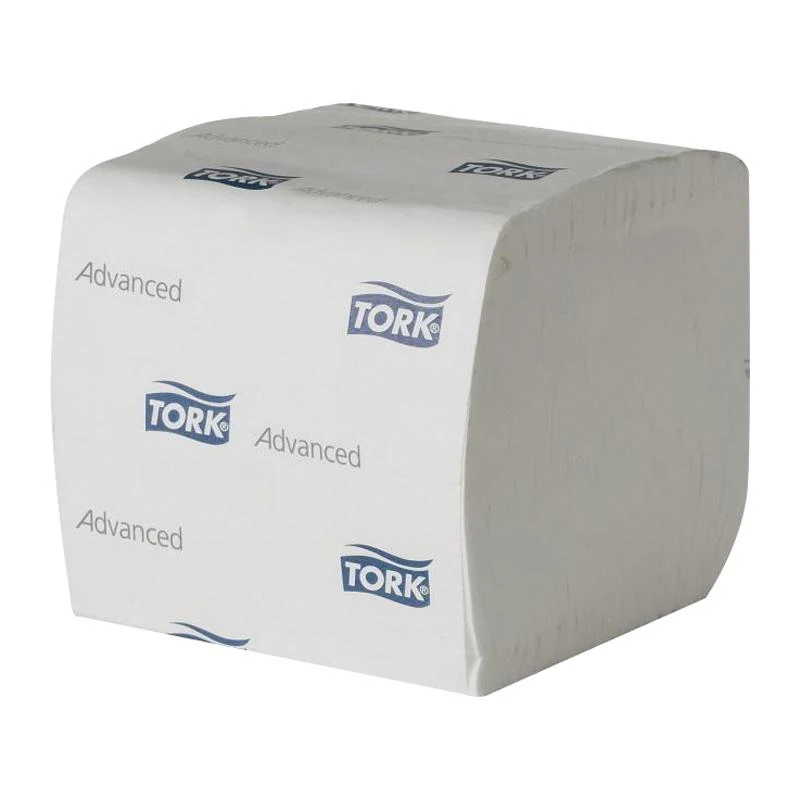 Бумага туалетная листовая TORK Premium(ZZ-сложение)(Т3) 2сл, 252листов/пач,