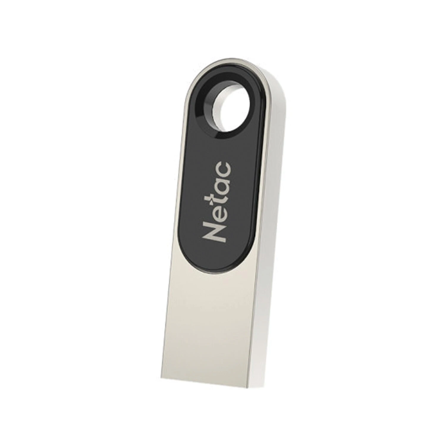 Флеш-диск 16 GB NETAC U278, USB 2.0, металлический корпус, серебристый/черный,