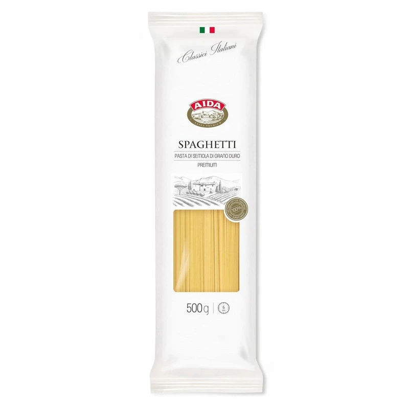 Макароны AIDA Спагетти (Spaghetti) 500г.