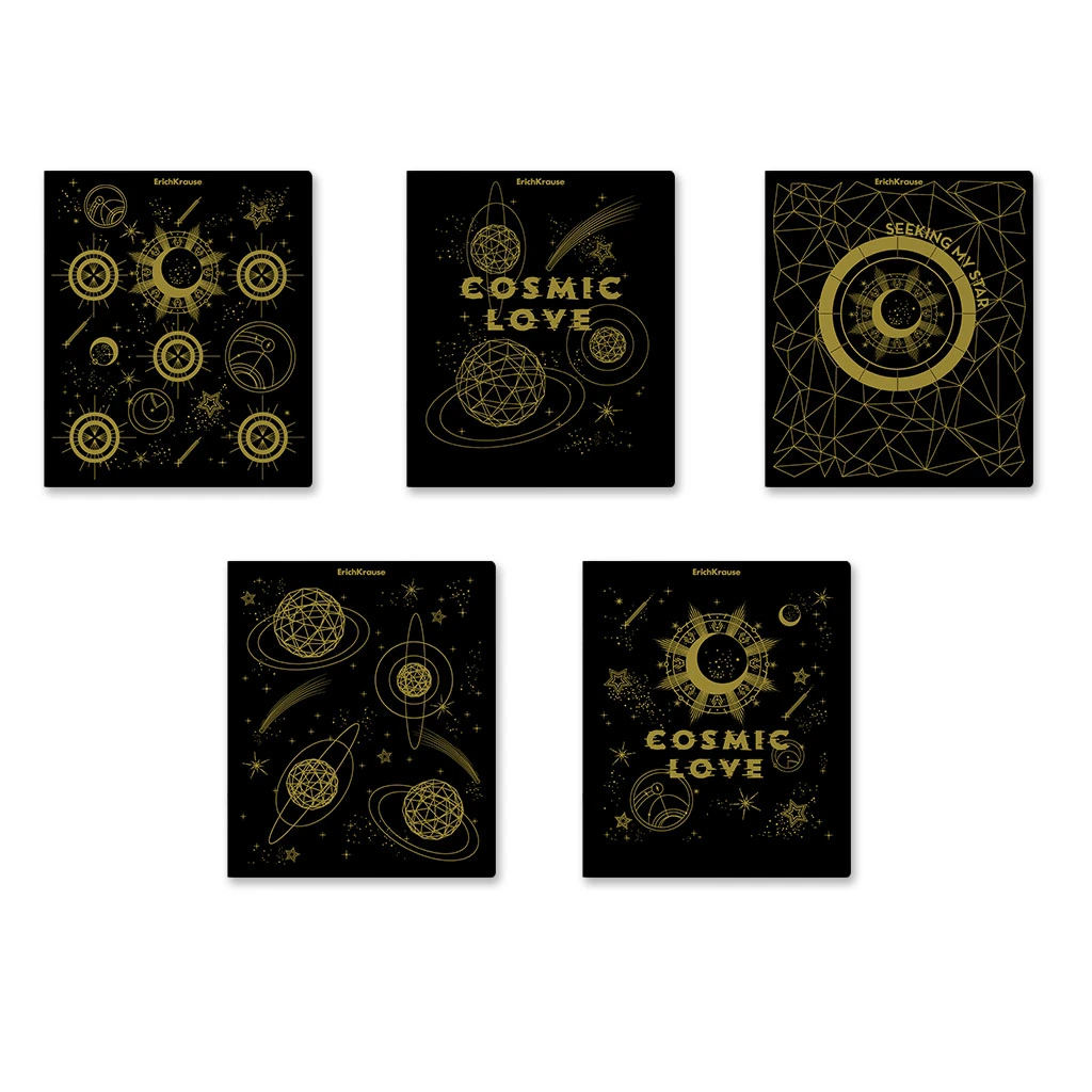 Тетрадь общая ученическая ErichKrause® Magic Sky, 48 листов, клетка,