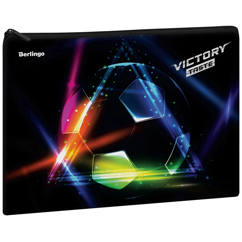 Папка текстильная 1 отделение, А4 Berlingo "Victory taste", 340*250мм,