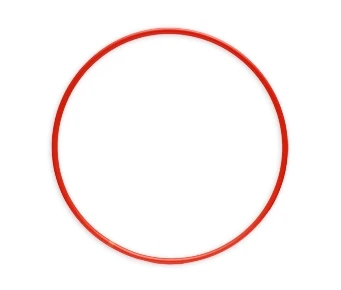 ОБРУЧ (диаметр 60 см, красный) (Арт. ОГ-8565)