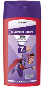 ВИТЭКС SUPER BOY Гель для душа для мальчиков с 7 лет 275мл/12шт, код 46 50