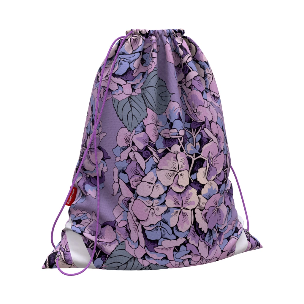 Мешок для обуви Erich Krause 365x440мм Hydrangea