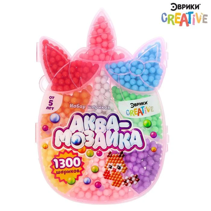 Набор шариков для аквамозаики «Единорог»