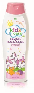 Iris Kids Care Детский Шампунь и Гель для душа РОМАШКА и ЛАВАНДА 400мл/12шт