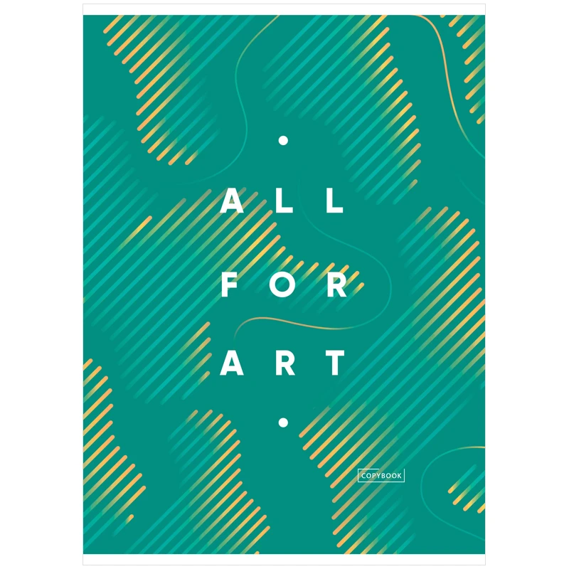 Тетрадь 80л., А4, клетка ArtSpace "Моноколор. All for art" Тетрадь 80л., А4, клетка ArtSpace "Моноколор. All for art"