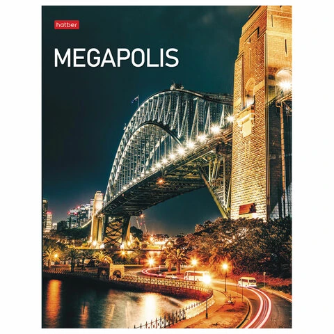 Тетрадь на кольцах А5 (170х220 мм), 240 л., картонная обложка, клетка, HATBER,