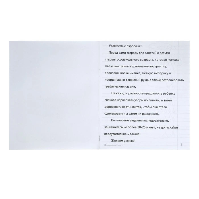 Рабочая тетрадь «Дошкольные прописи в линию», часть 2 Рабочая тетрадь «Дошкольные прописи в линию», часть 2