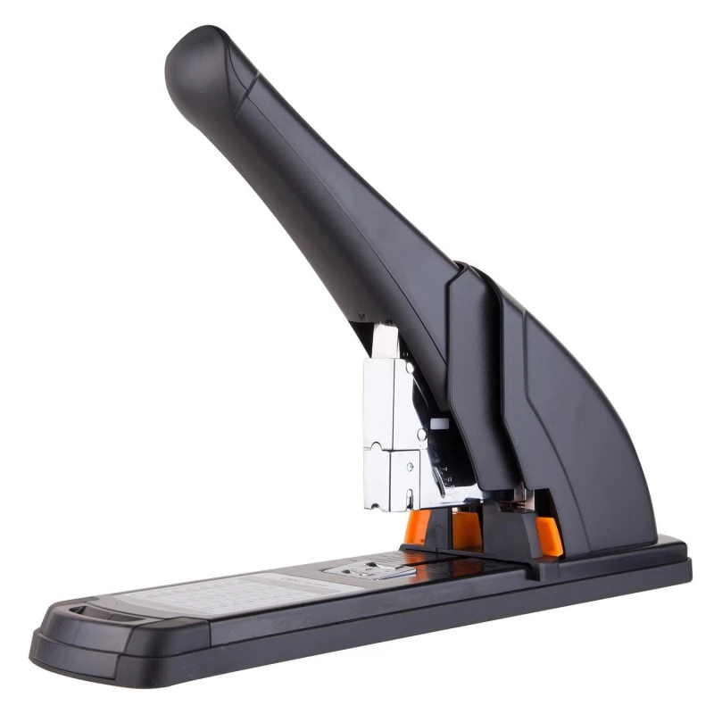 Степлер Deli мощный N23/6-23/23 до 210 листов,в картонной упаковке., ассорти