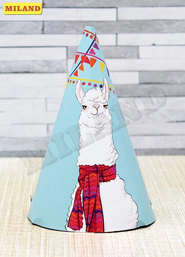 Колпак "Лама" (16 см, 6 шт, без хэдера) 2-16-0045