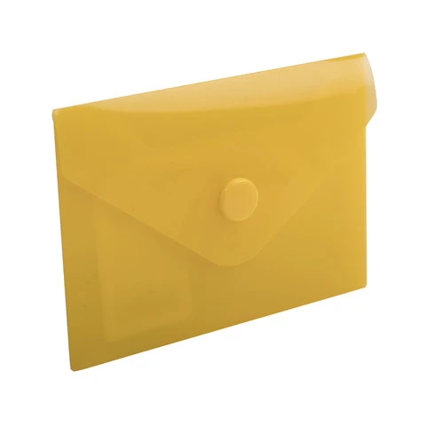 Папка-конверт с кнопкой МАЛОГО ФОРМАТА (74х105 мм), А7 (для дисконтных,