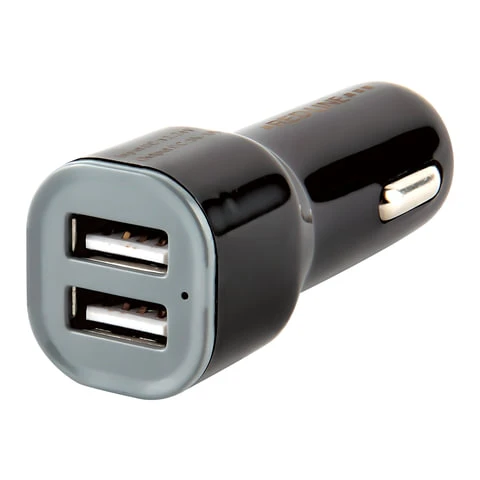 Зарядное устройство автомобильное RED LINE AC-1A, 2 порта USB, выходный ток 1А,