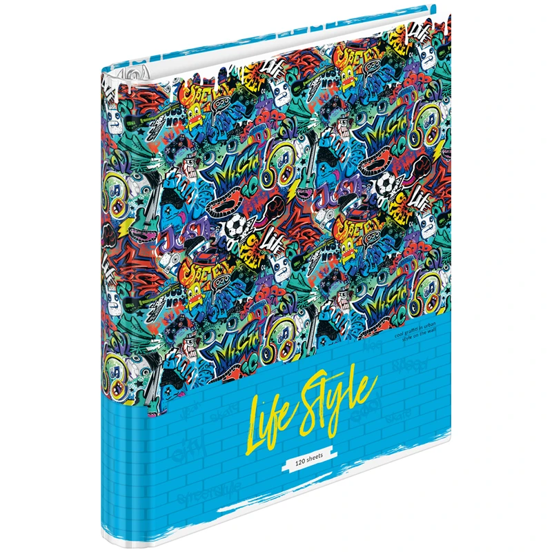 Тетрадь на кольцах А5, 120л., 7БЦ, ArtSpace "Рисунки. Boys trend",