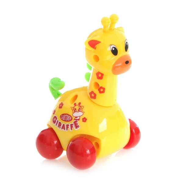 Игрушка пластиковая, заводная, жираф, арт.688-3.