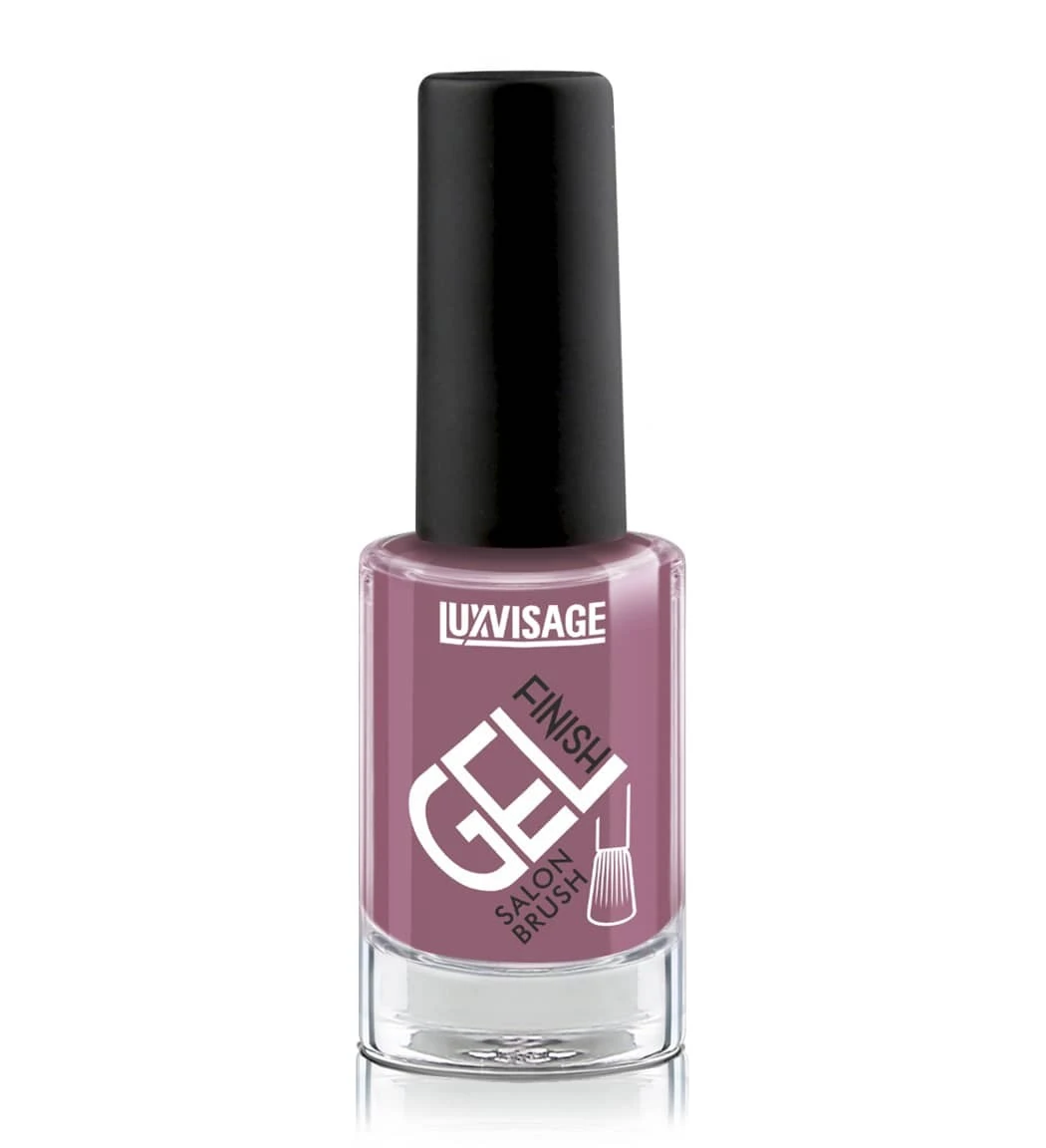 LUXVISAGE ЛАК для ногтей GEL finish тон 23 (лилово-сливовый)9 г, арт.К224