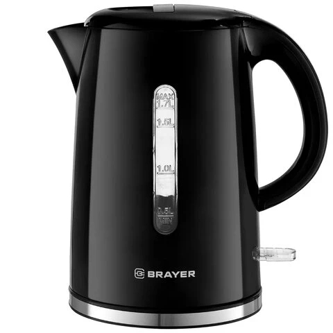 Чайник BRAYER BR1032, 1,7 л, 2200 Вт, закрытый нагревательный элемент,