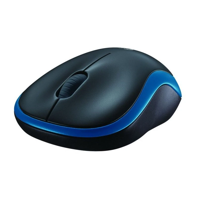 Мышь компьютерная Logitech Wireless Mouse M185 Blue USB (910-002239) штр. 