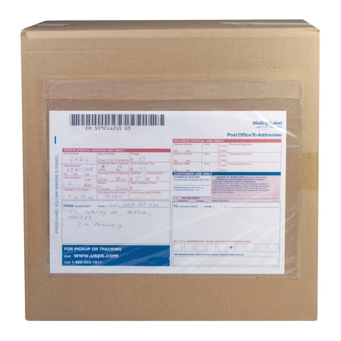 Конверт-пакет полиэтиленовые, DOCUFIX, комплект 250 шт., 315х235 мм, ДЛЯ