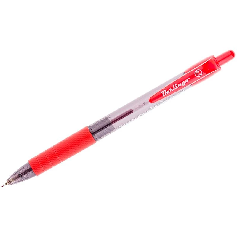 Ручка шариковая автоматическая "Classic Pro", красная, 0,7мм, грип: