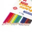 Карандаши цветные пластиковые BRAUBERG PREMIUM, 18 цветов, шестигранные, грифель