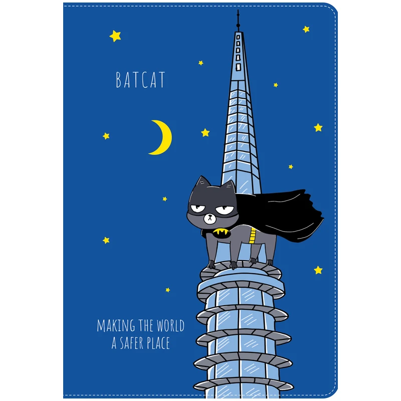 Обложка для паспорта MESHU "BatCat", ПВХ, 2 кармана