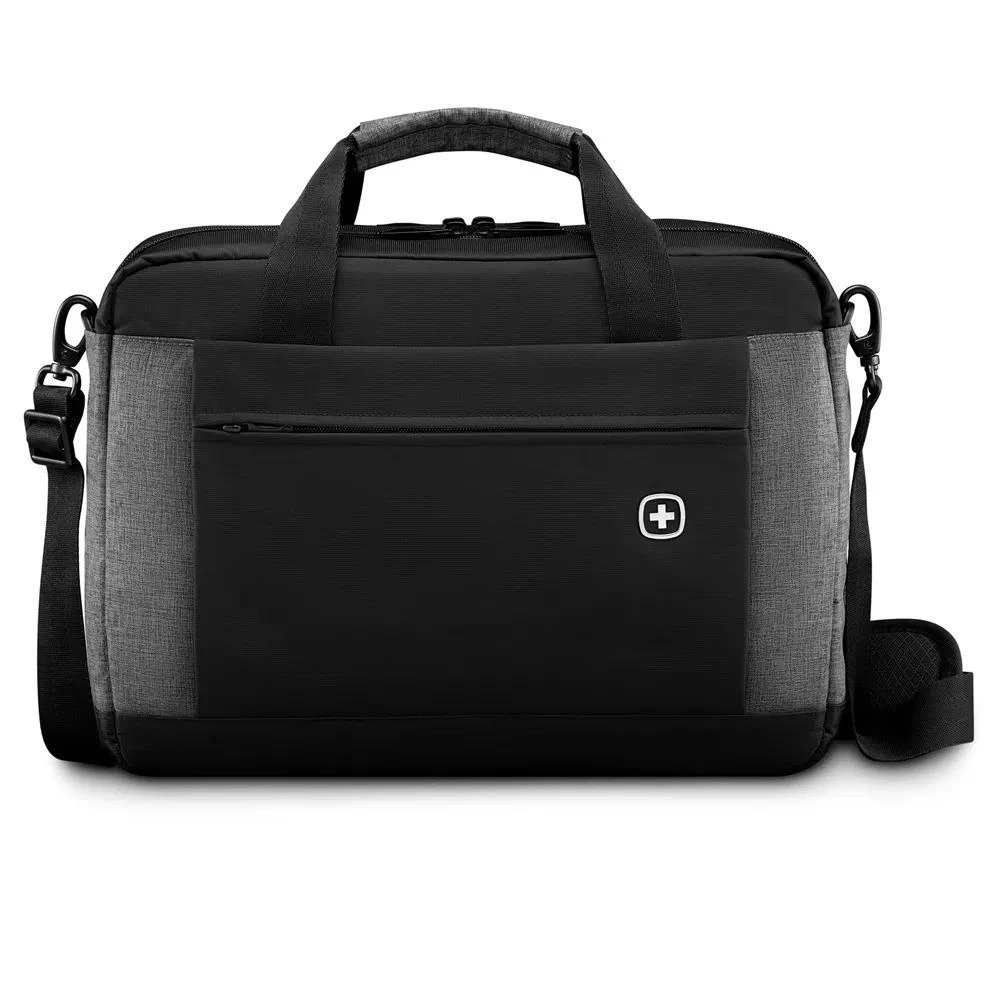 Портфель для ноутбука Wenger 16'', черный/серый, 43x9x31 см, 9 л