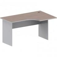 Мебель Easy St Стол прав(008,235)т.дуб/сер.(560/030)Ш1400