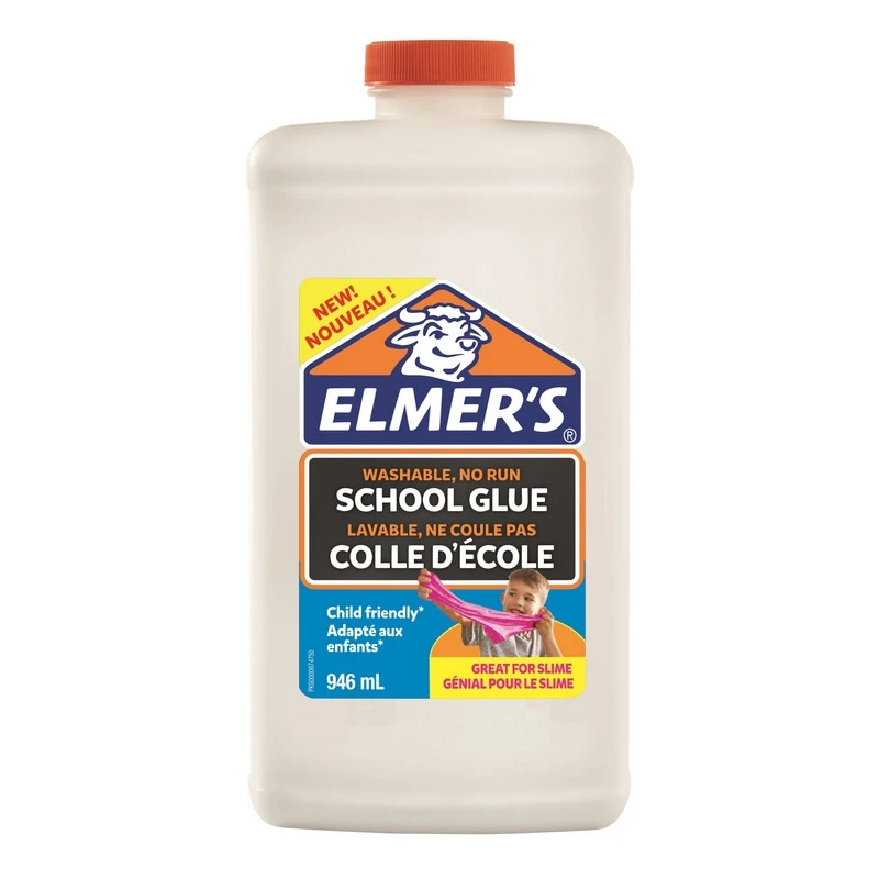 Клей для слаймов ELMERS, белый, 946 мл (7-8 слаймов) 2079104
